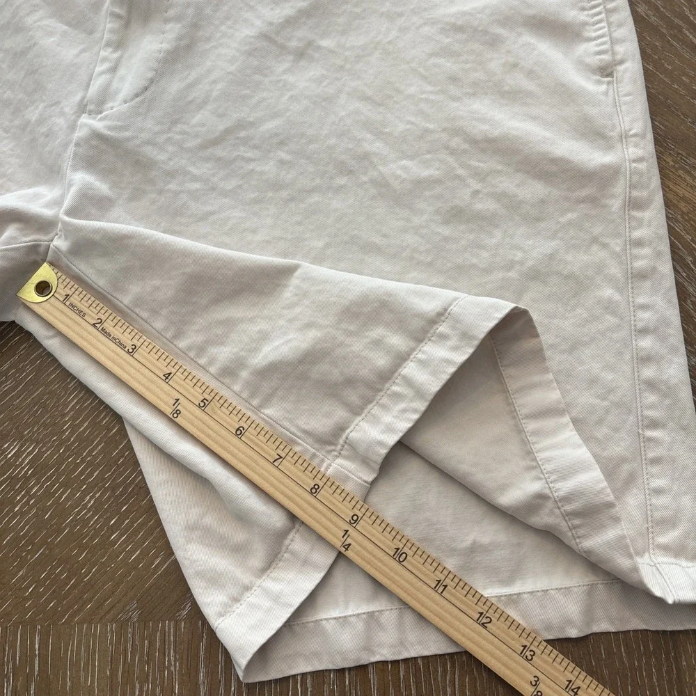 Peter Millar‎ 42x9 Tan/Cream Golf Shorts Mens Pima Cotton Quality & Soft